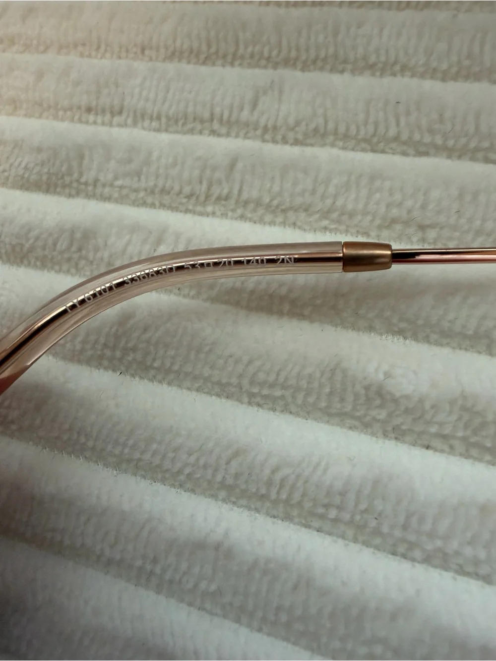 NWT Tory Burch TY6108 Rose Gold Square Sunglasses 57mm